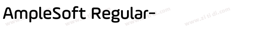 AmpleSoft Regular字体转换